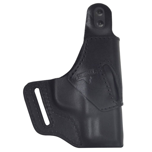  Leather Smith and Wesson Shield 9 / 40 Holster - Made in USA - Back- Black