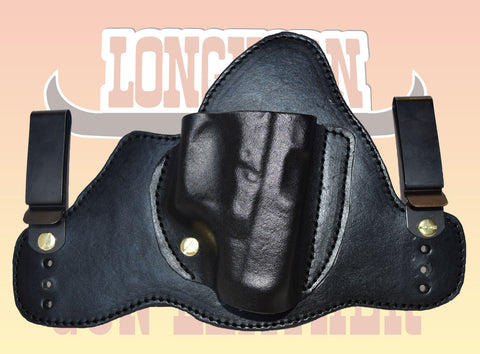 Premium US Leather Hybrid Style IWB Holster