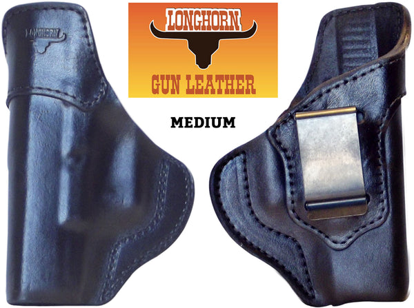 IWB Universal Fit Longhorn Premium US Leather Holster