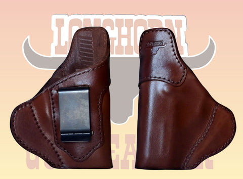 Premium US Leather Custom Fitted IWB Holster