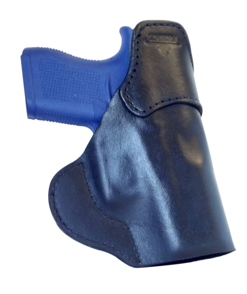 Glock 43 IWB Holster - The Best Leather IWB Holster for CCW - Risk Free Guarantee
