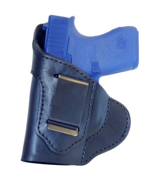Glock 43 IWB Holster - The Best Leather IWB Holster for CCW - Risk Free Guarantee