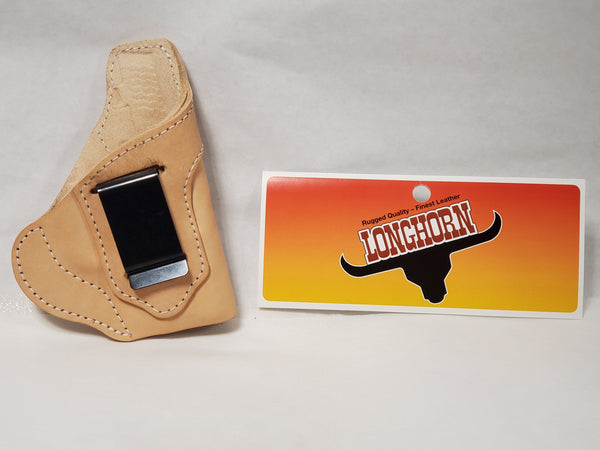 Premium US Leather Custom Fitted IWB Holster